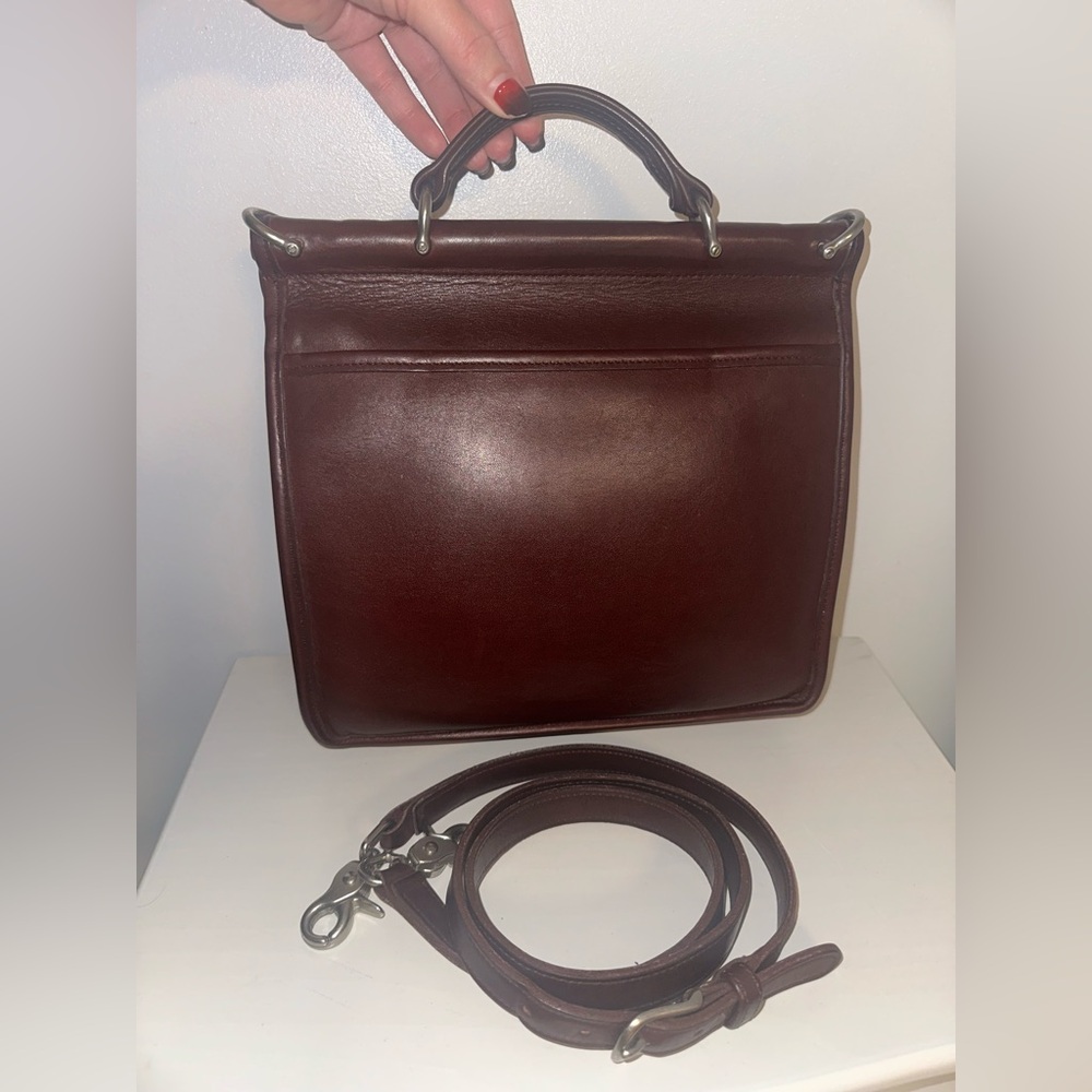 Rare Vintage Coach Willis! Currant and Nickel! - Picture 2 of 13